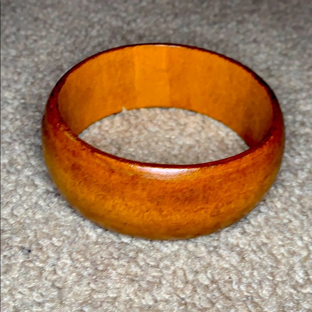 Wood Bangle Bracelet